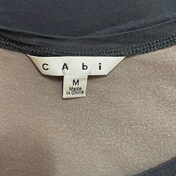 CAbi Gray Ruched Bodycon Tank Dress, Tunic Top #586 - Picture 8 of 9